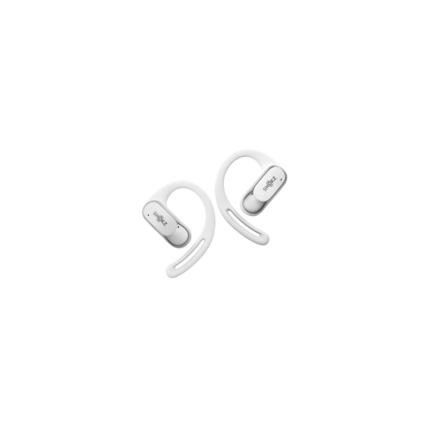 SHOKZ OpenFit Air White Bluetooth Wireless Bone Conduction Headset - 242376 - 1