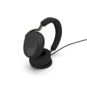 Jabra Evolve3 85 MS, Link390a, Black,WLC Chrg - 252806 - 1