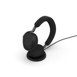 Jabra Evolve3 75 MS, Link390a, Black,WLC Chrg - 252816 - 1