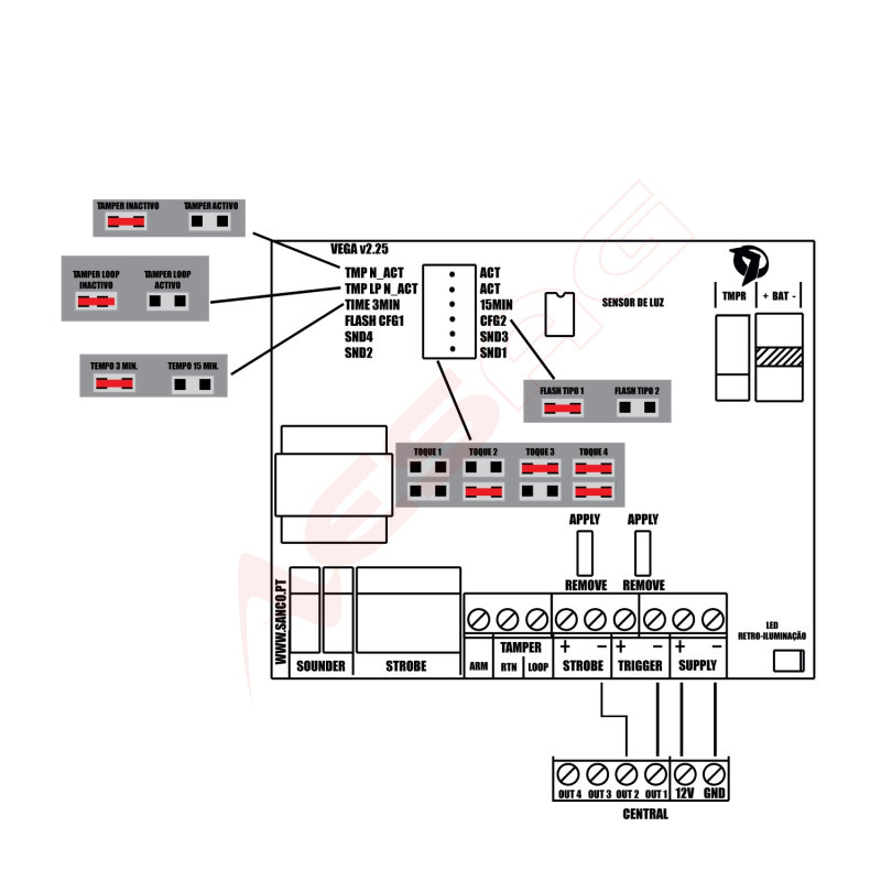 Outdoor siren VEGA PLUS - EN GRAD 3