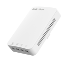 Reyee - Wi-Fi Omnidirektionaler Wand-AP 5 - Frequenz 2.4 und 5 GHz  - Übertragungsrate bis zu 1267 Mbps - Gigabit-Switch 4 in