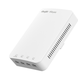Reyee - Wi-Fi Omnidirektionaler Wand-AP 5 - Frequenz 2.4 und 5 GHz  - Übertragungsrate bis zu 1267 Mbps - Gigabit-Switch 4 in