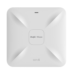 Reyee - Wi-Fi Omnidirektionaler AP 6 Hohe Dichte - Frequenz 2.4 und 5 GHz  - Unterstützt 802.11a/b/g/n/ac/ax - Übertragungsra