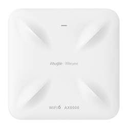 Reyee - Wi-Fi Omnidirektionaler AP 6 Hohe Dichte - Frequenz 2.4 und 5 GHz  - Unterstützt 802.11a/b/g/n/ac/ax - Übertragungsra