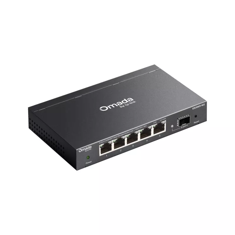 TP-Link Switch easy managed 6 Port &bull 5x 2.5 GbE &bull 1x SFP+ &bull Lüfterlos, Omada &bull ES206X-M2 - 265305 - 4