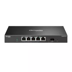 TP-Link Switch easy managed 6 Port &bull 5x 2.5 GbE &bull 1x SFP+ &bull 5x PoE++ Ports &bull PoE Budget 120 Watt &bull Lüfterlos