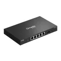 TP-Link Switch easy managed 6 Port &bull 5x 2.5 GbE &bull 1x SFP+ &bull 5x PoE++ Ports &bull PoE Budget 120 Watt &bull Lüfterlos