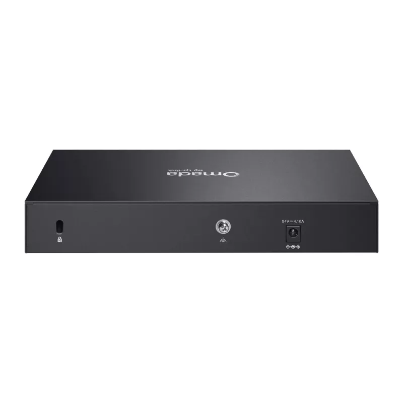 TP-Link Switch easy managed 9 Port &bull 8x 2.5 GbE &bull 1x SFP+ &bull 8x PoE++ Ports &bull PoE Budget 200 Watt &bull Lüfterlos
