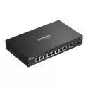 TP-Link Switch easy managed 9 Port &bull 8x 2.5 GbE &bull 1x SFP+ &bull 8x PoE++ Ports &bull PoE Budget 200 Watt &bull Lüfterlos