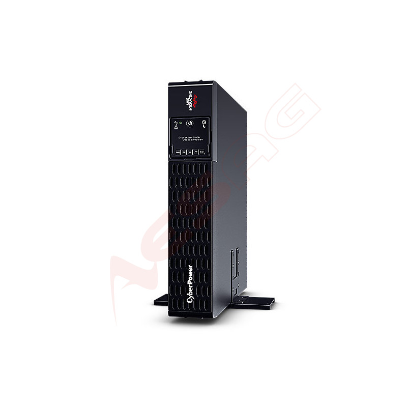 CyberPower USV, PR Tower/19"-PRIII-Serie,, 750VA/750W, 2HE, Line-Interactive, reiner Sinus, LCD, USB/RS232, - 153333 - 1