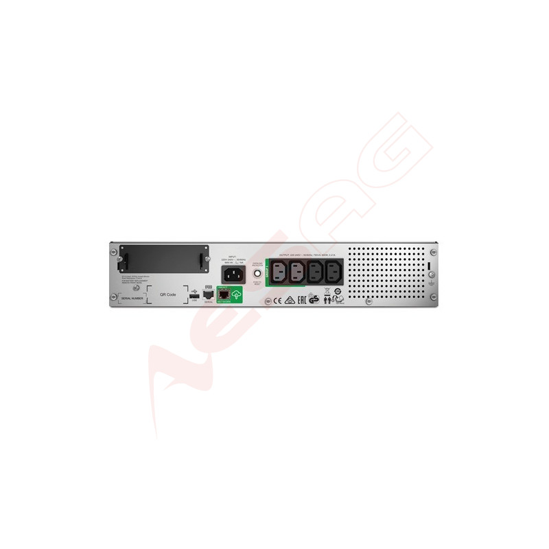 APC USV Smart, 750VA, 5,5min.,19" 2HE, LCD, mit SmartConnect, APC - Artmar Electronic & Security AG 