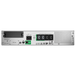 APC UPS Smart, 750VA, 5.5min.,19" 2HE, LCD, with network card APC - Artmar Electronic & Security AG