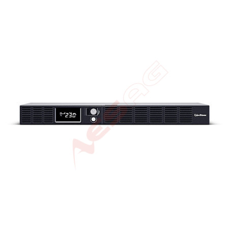 CyberPower USV, OR-Serie, 600VA/360W, Line-Interactive, LCD, 19"/1HE, USB/RS232, IEC C13 Kaltgeräte, CyberPower - Artmar Electro
