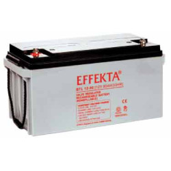 Effekta eg battery 12V/ 80Ah, 10-year batteries Effekta - Artmar Electronic & Security AG