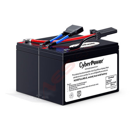 CyberPower UPS, e.g. replacement battery pack for PR750ELCD CyberPower - Artmar Electronic & Security AG
