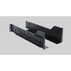 Effekta additional slide rails for 19" cabinet, 497-798mm adjustable, up to 65Kg, 3HE Effekta - Artmar Electronic & Security AG