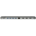Plusonic USB-C Docking Adapter/Hub 9in1 with HDMI/DP/LAN/USB plusonic - Artmar Electronic & Security AG 