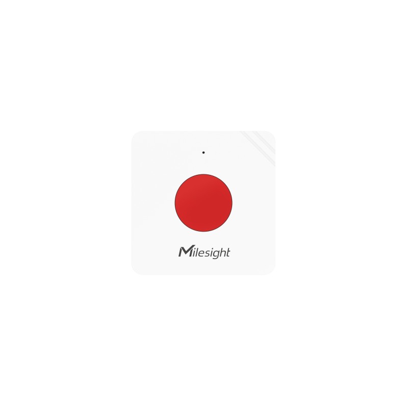 Milesight IoT Smart Button, WS101-868M-SOS LoRaWAN