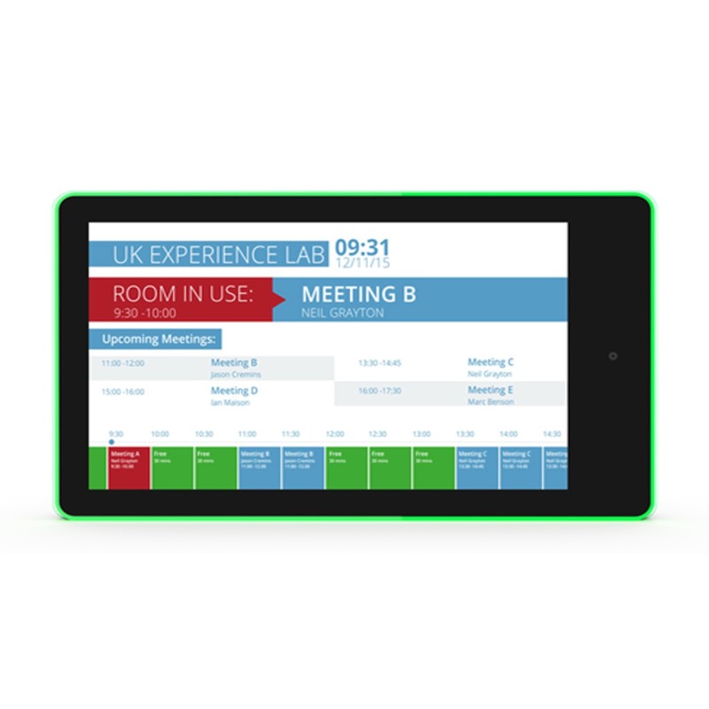 ALLNET Meetingraum RGB LED Tablet 10 Zoll RK3288 Android 10 und NFC