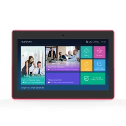ALLNET Meetingraum RGB LED Tablet 13 Zoll RK3399 Android 10 und NFC/RFID schwarz - 200815 - 1