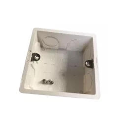 Square flush-mounted box, 86 x 86 mm - 207684 - 1