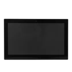 ALLNET 21-inch Touch Monitor, PoE PD, 12V in/out, 5V out, HDMI in, Ethernet, USB touch, USB camera - 211404 - 1