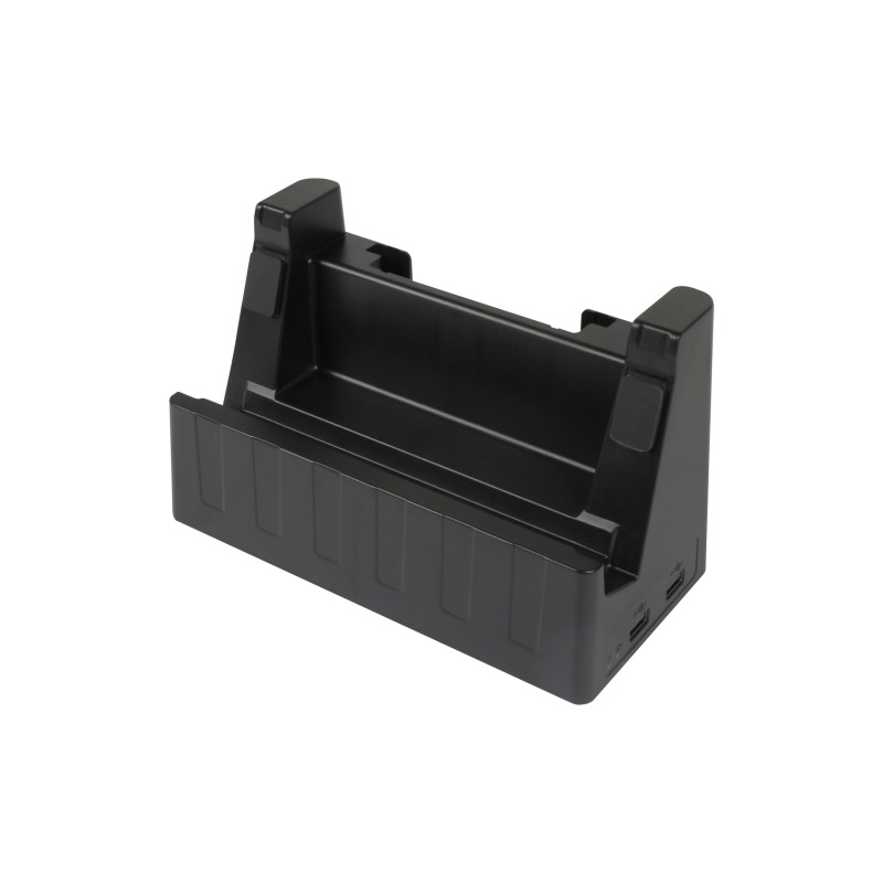 ALLNET Rugged Tablet zbh. Docking Station, RJ45 LAN, 2xUSB, RS232, X-trail-Light-Dock