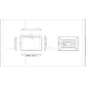ALLNET 12-inch PoE touchscreen tablet with 8GB/64GB, RK3576S, Android 14, PrimeTwo-120 - 242188 - 4