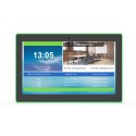 ALLNET Meetingraum RGB LED Tablet 15 Zoll RK3576 Android 16 und NFC/RFID Farbe schwarz