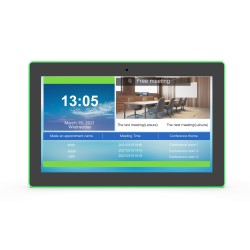 ALLNET Meetingraum RGB LED Tablet 15 Zoll RK3576 Android 16 und NFC/RFID Farbe schwarz