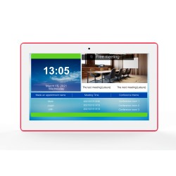ALLNET Meetingraum RGB LED Tablet 15 Zoll RK3576 Android 16 und NFC/RFID Farbe weiß