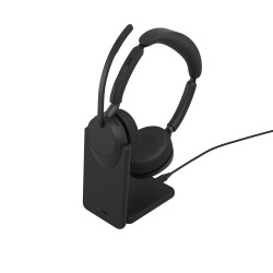 Jabra Evolve3 65 Stereo, LINK 390a, UC, Stand - 268083 - 1