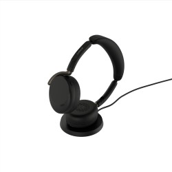 Jabra Evolve3 65 Flex UC, Link390a, Black, WLC Chrg - 268087 - 1