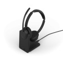 Jabra Evolve3 45 Stereo, LINK 390a, MS, Stand - 268109 - 1