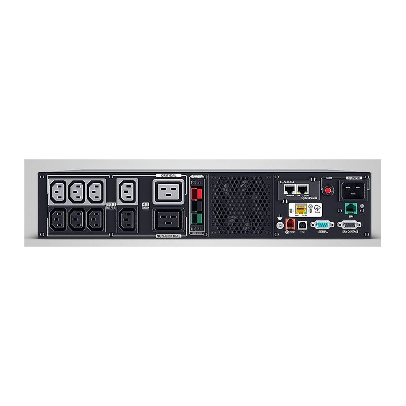 CyberPower USV, PR-XL Tower/19"-PRIII-Serie, 2200VA/2200W, 2HE, Line-Interactive, reiner Sinus, LCD, USB/RS232/CLOUD, ext.Runtim