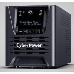 CyberPower UPS, PR Tower Series, 1000VA/1000W, line-interactive, pure sine wave, LCD, USB/RS232/CLOUD interface, - 268403 - 1