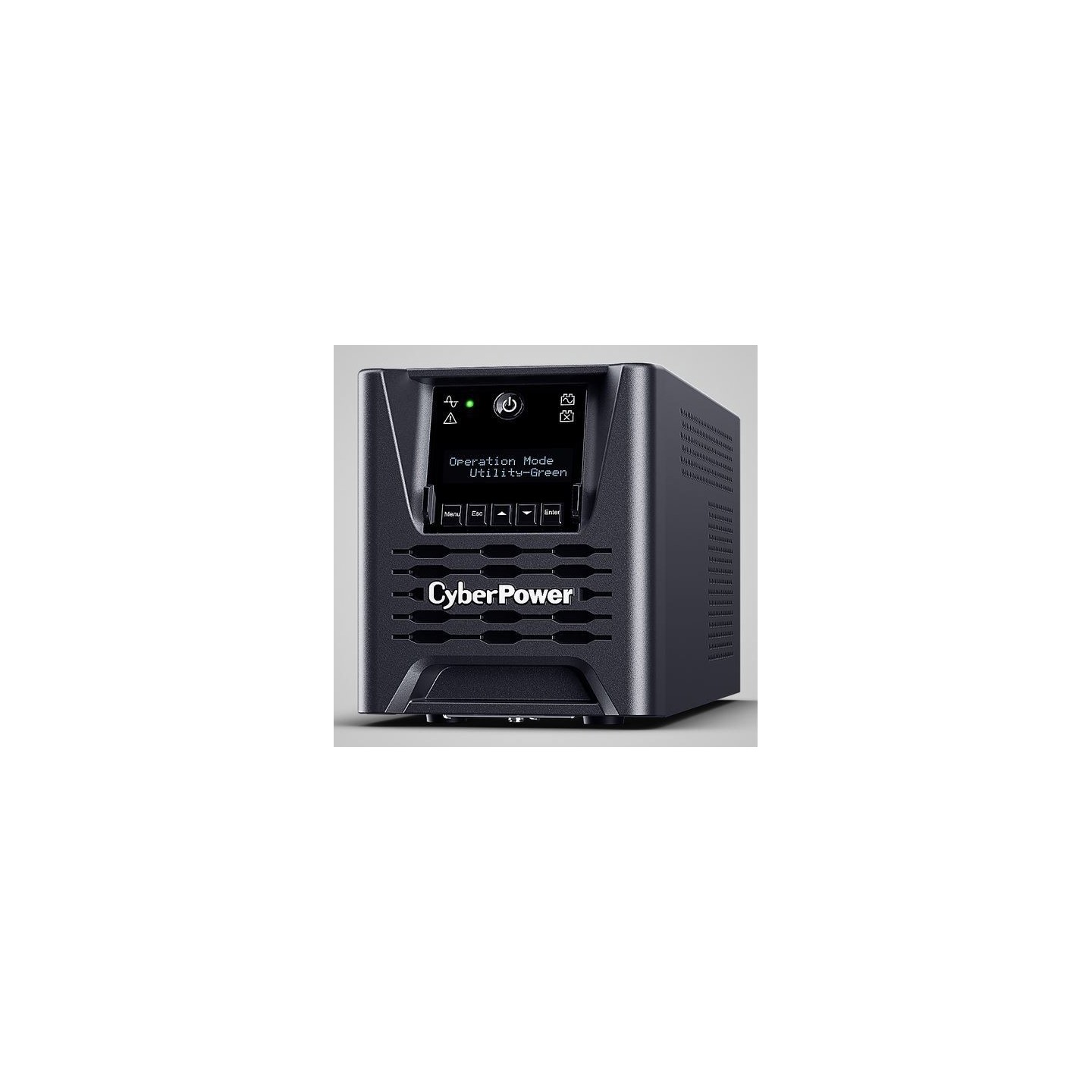 CyberPower UPS, PR Tower Series, 1000VA/1000W, line-interactive, pure sine wave, LCD, USB/RS232/CLOUD interface, - 268403 - 1