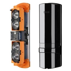 Infrared Barrier Detector - Wiring | [% AR%] Beams | AND and OR Function - Maximum Range. Detection Area 150 /