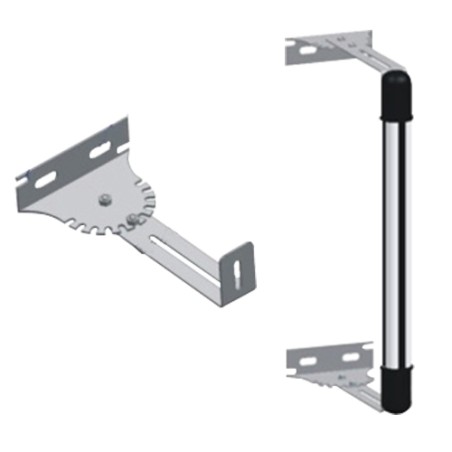 Barrier bracket - Adjustable angle and length - Stainless steel - Compatible with ABI30-764 and ABI100-1086