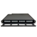 PP-Fiber | Glasfaser-Patchpanel mit 48 LC-Duplex-Anschlüssen und 4 Kassetten | PP-FIBER-4-12
