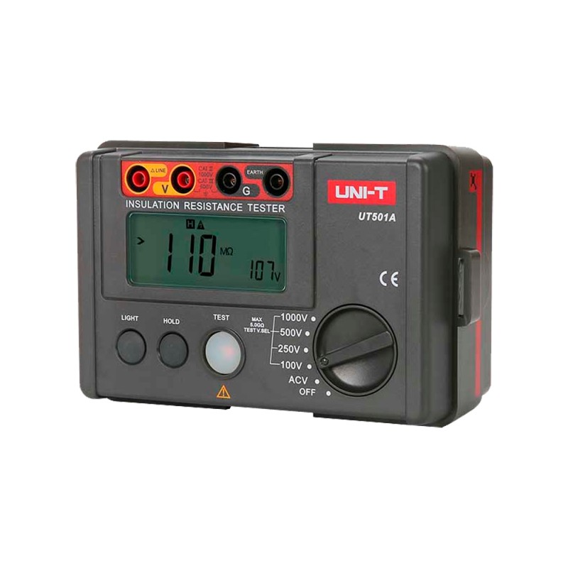 UNI-T | Elektrischer Isolationswiderstandsmesser mit LCD-Anzeige und automatischer Abschaltung | UT502A