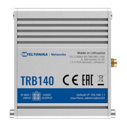 Teltonika | Gateway Industrial 4G LTE Cat 4 mit PoE-Stromversorgung | TK-TRB140