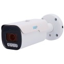 EASY-P AI IP Bullet-Kamera - 4MP | Motorisiertes Objektiv 2.7~13.5 mm - IR 40 m | Mic - Plug &amp Play-Installation - KI durch M