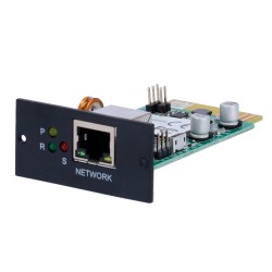 SNMP-Netzwerkkarte für die USV-Überwachung - Für die Installation im USV-Steckplatz und Netzanschluss - Kompatibel mit Windows,