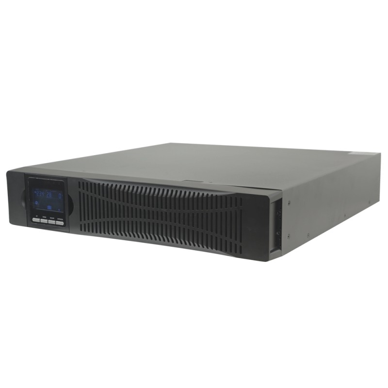 Online-USV für Rack- oder Tower-Installation - Leistung 2000VA/1800W - 2 USV/UPS-Ausgänge geschützt - Ladezeit 4h 90% - Im laufe