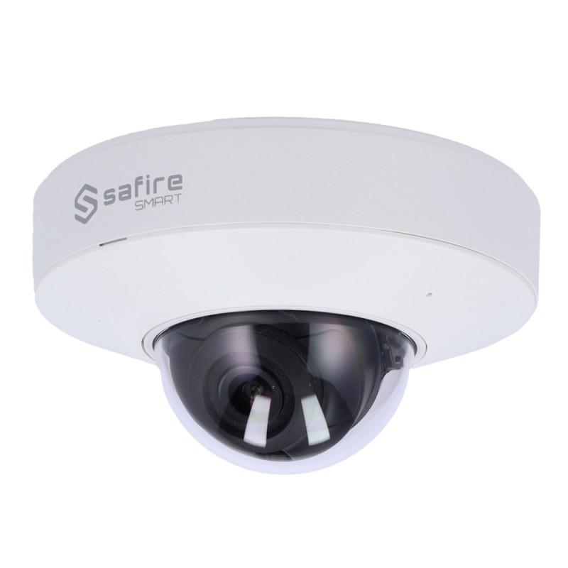 IP-Dome-Kamera der E-Serie mit künstlicher Intelligenz - Auflösung 4 Mpx (2592x1520) - Objektiv 2.8 mm | Audio | IR 20m - KI: Kl