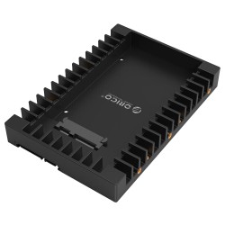MARCA BLANCA | Festplattenlaufwerksadapter 2.5" bis 3.5" SATA I,II,III, Bis 6Gbps, Unbegrenzte Kapazität | HDD-ADAPTER