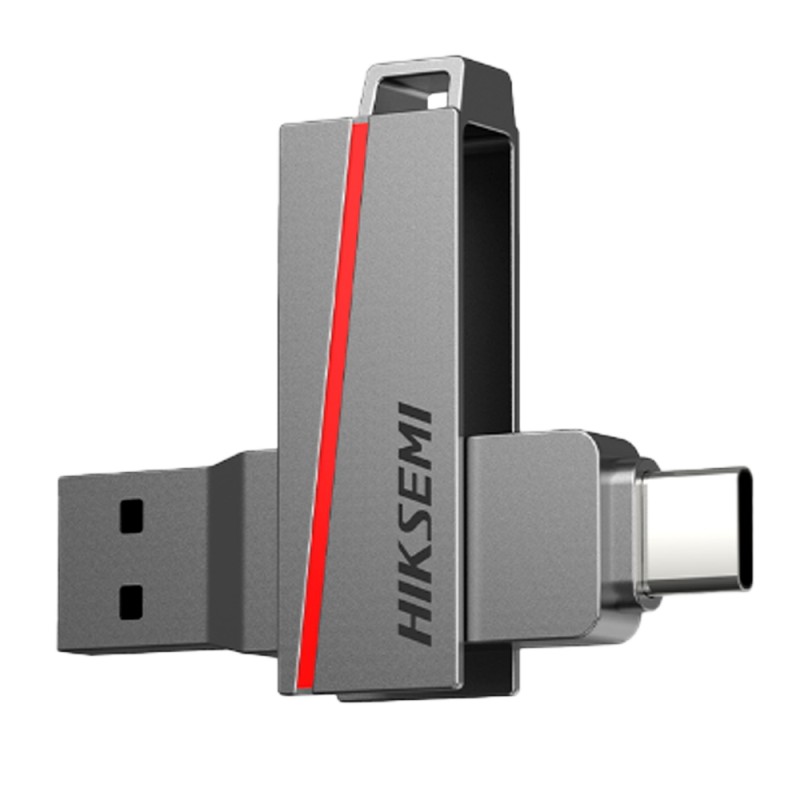 Hikvision | USB-Pendrive 128 GB Typ A/Typ C Schnittstelle 3.2 | HS-USB-E307CSTD/128G/U3/NEWSEMI/WW