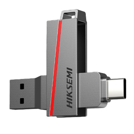 Hikvision | USB-Pendrive 64 GB Typ A/Typ C Schnittstelle 3.2 | HS-USB-E307CSTD/64G/U3/NEWSEMI/WW
