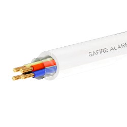 4 Signaltreiber - Kupferbeschichteter Aluminiumleiter - Rolle von 305 Metern - CPR Eca-Zertifikat - Geringe Verluste